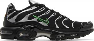 Nike air max plus black metallic silver discount