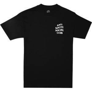 Футболка Anti Social Social Club Logo 2 T-Shirt 'Black', черный