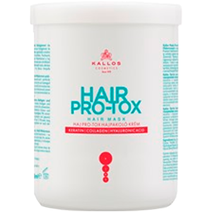 Kallos Hair Pro-Tox сильно регенерирующая маска для волос, 1000 мл