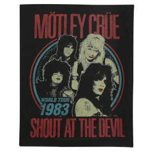 Нашивка на спину Shout At The Devil от Mötley Crüe