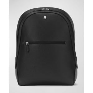 Мужской маленький кожаный рюкзак Sartorial Montblanc, цвет Black