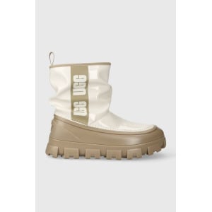 Зимние ботинки UGG Classic Brellah Mini Ugg, бежевый