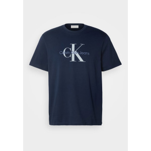 Футболка с принтом HERO MONOGRAM TEE Calvin Klein Jeans, темно-синий