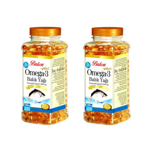 Рыбий жир Balen Omega 3, 200 капсул, 1380 мг, 2 штуки