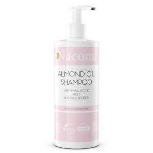 Nacomi Шампунь для волос Almond Oil Shampoo с маслом сладкого миндаля 250мл