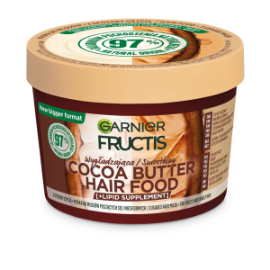 Garnier Fructis Cocoa Butter Hair Food маска для вьющихся и непослушных волос, 400 мл