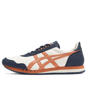 Кроссовки Onitsuka Tiger Dualio Marathon Running Shoes 'White Navy Orange', белый