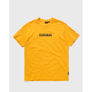 Футболка Napapijri S-Box S/S 4 Tee, цвет yellow kumquat