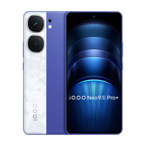 Смартфон iQOO Neo 9S Pro+, 16Гб/1Тб, 2 Nano-SIM, синий/белый