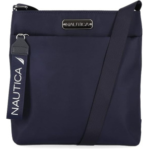 Сумка кросс-боди Nautica Diver Nylon Small Purse with Adjustable Shoulder Strap, темно-синий