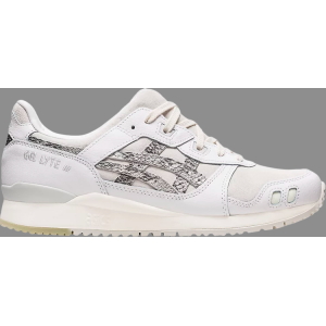 Кроссовки atmos x gel lyte 3 og 'white python' Asics, белый