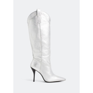 Ботинки STUART WEITZMAN Outwest 100 boots, серебряный