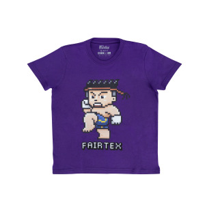 Футболка Fairtex Kids TSTK08, размер 8-10 лет, фиолетовый