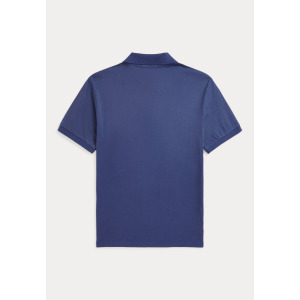 Рубашка поло COTTON JERSEY POCKET POLO SHIRT Ralph Lauren, синий