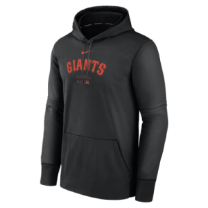 Худи Nike San Francisco Giants Authentic Collection Practice, черный