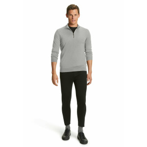 Джемпер Basic New Merino Halfzip Merino wool FALKE, светло-серый