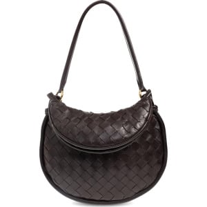 Сумка через плечо Bottega Veneta Small Gemelli  'Fondant/Medium Brass', коричневый