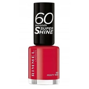 Лак для ногтей 60 Seconds, 313 Feisty Red, 8 мл Rimmel