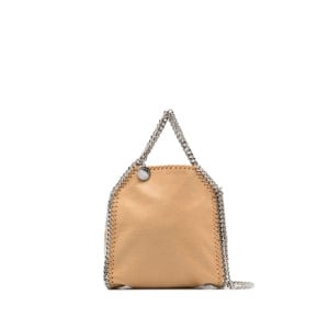 Stella McCartney сумка-тоут Falabella Tiny, коричневый