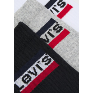 Носки REGULAR CUT LOGO  3 PACK Levi's®, черный