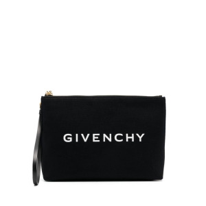 Givenchy клатч с логотипом, черный