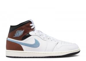 Air Jordan Air Jordan 1 Retro Mid Se Brown Blue Grey CDEK.Shopping