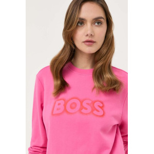 Толстовка BOSS из хлопка Boss, розовый