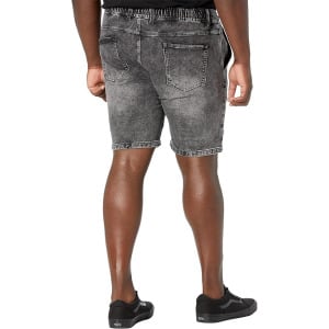 Шорты Johnny Bigg Big & Tall Frazer Panel Denim Shorts, цвет Washed Black