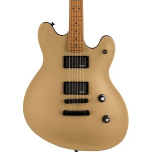 Электрогитара Squier Contemporary Active Starcaster Electric Guitar, Roasted Maple Fingerboard, Shoreline Gold