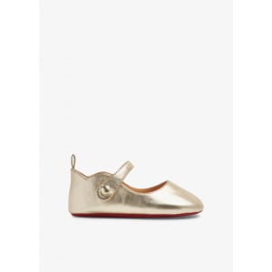 Балетки Christian Louboutin Baby Love Chick, золотой