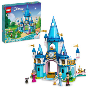 LEGO Disney Princess, кубики, Замок Золушки и Прекрасного Принца, 43206