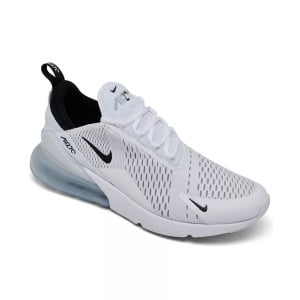 Мужские повседневные кроссовки Air Max 270 от Finish Line Nike, белый