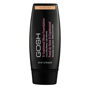 Тональная основа X-Ceptional Wear Base de maquillaje Gosh, 19 Chestnut