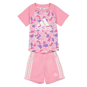 Футболка adidas 2tlg Outfit, розовый