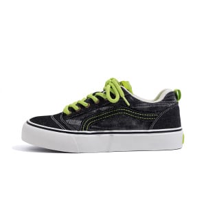 Кроссовки HUANQIU Skateboarding Shoes Men Low-top Black, черный