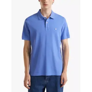 Поло Benetton Regular Fit, цвет periwinkle