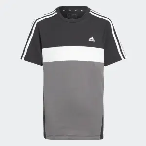 Футболка Adidas Sportswear "J 3S TIB T", цвет Black / Grey Five / White