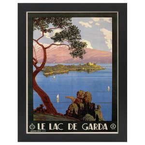 Рамка для фотографий LegendArte Poster Le Lac de Garda, черный