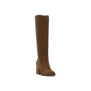 Сапоги Leila Wide Calf Boot Vince Camuto, коричневый