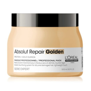 Золотая регенерирующая маска, 500 мл L'oreal Professionnel, Serie Expert Absolut Repair Gold Quinoa + Protein, L'Oréal Professionnel