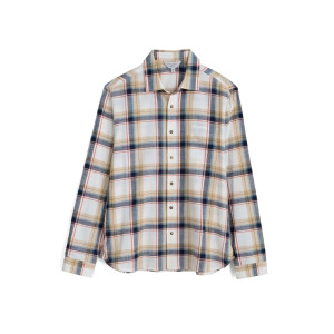 Рубашка BANYAN LONG SLEEVE CHECKED  Seasalt Cornwall, белый