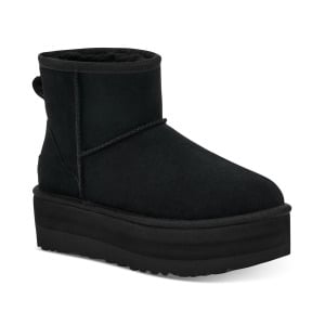 Угги Women's Classic Mini на платформе с теплой подкладкой UGG, черный