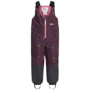 Уличные брюки Jack Wolfskin "GEELY 2L INS PRINT BIB K", цвет Boysenberry-51