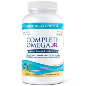 Nordic Naturals, Биологически активная добавка Complete Omega Junior, 180 капсул