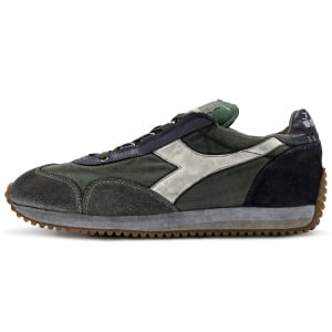 Кроссовки diadora Equipe H Dirty Stone Wash Evo 'Green Myrtle', зеленый