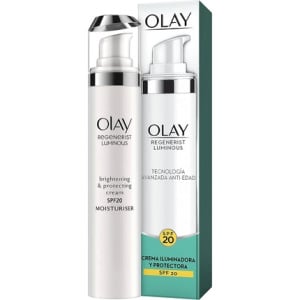 Regenerist Luminous Осветляющий крем для лица Spf20, Olay