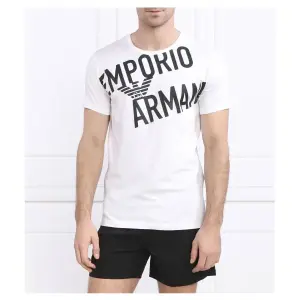 Футболка стандартного кроя Emporio Armani, белый