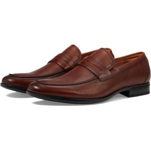 Оксфорды Zaffiro Moc Toe Penny Loafer Florsheim, цвет Cognac