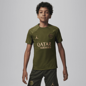 Топ Jordan Paris Saint-Germain Strike Fourth, цвет Rough Green/Rough Green/Dark Obsidian/Hemp