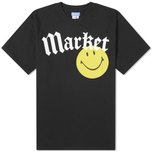 Футболка Market Smiley Gothic, цвет Washed Black